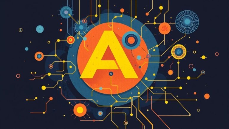 Ера AI-агентів: Покроковий посібник для будівничих майбутнього Жінка з ноутбуком в окулярах працює вдома. Робоче місце: стіл, квіти, чашка кави, вікно, сонце. Фріланс, онлайн робота.