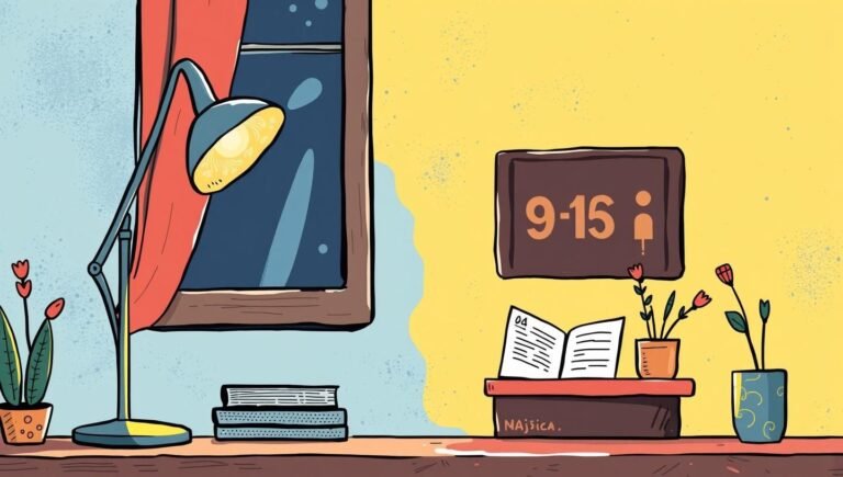 ШІ-казкар: Створення дитячих історій та анімації з Magic Light Чоловік в окулярах за ноутбуком. Офіс, робоче місце з чашкою. Онлайн-навчання, фріланс.