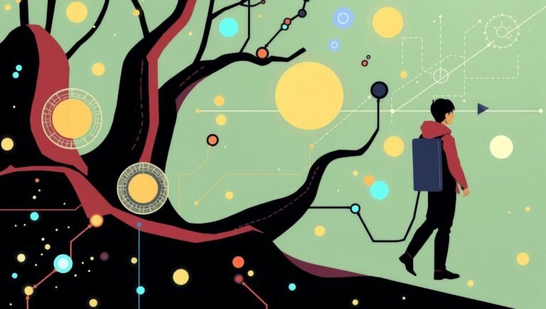 Агенти AI: Поради від Баррі для розробників Жінка біля ноутбука, робочий простір. Ноутбук, клавіатура, навушники, чашка кави. Фріланс, онлайн робота, офіс вдома.