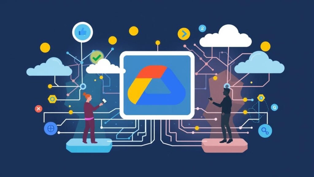 Велика клавіатура компютера, мишка, екран з кодом. Робоче місце програміста, IT. Велика клавіатура компютера, мишка, екран з кодом. Робоче місце програміста, IT.