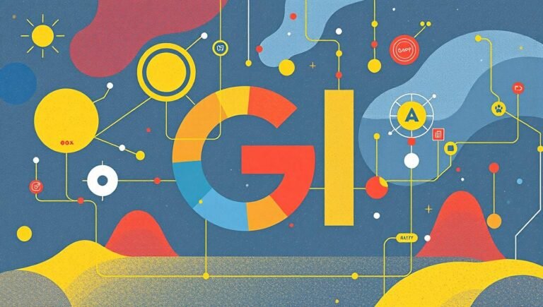 Google Готується до AGI: Що Це Означає для Нас? Щаслива пара оглядає сонце, гори та зелень. Туристи, відпочинок, природа, пейзаж, подорож.