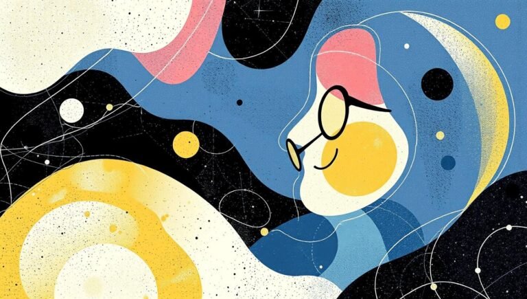 Рада директорів у кишені: Як ШІ змінює гру рішень Стильна вітальня з диваном, килимом, журнальним столиком, картинами та великим вікном. Елегантний дизайн інтерєру, світло та затишок.