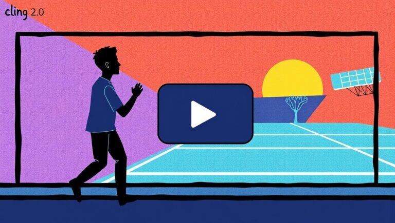 Cling 2.0: Огляд та враження від нової зірки генерації відео Яскрава картина: соняшники в полі, синє небо. Літо, природа, сільське господарство, сонячне світло, квіти.