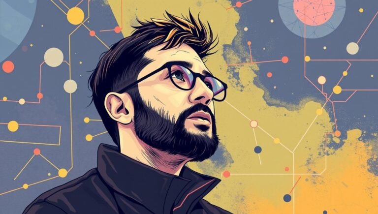 Сем Альтман: Від коду до кризи та крізь неї — історія людини, яка формує майбутнє AI Колірний графік росту, що демонструє підйом. Діаграма з лініями, тренд, фінанси, бізнес.