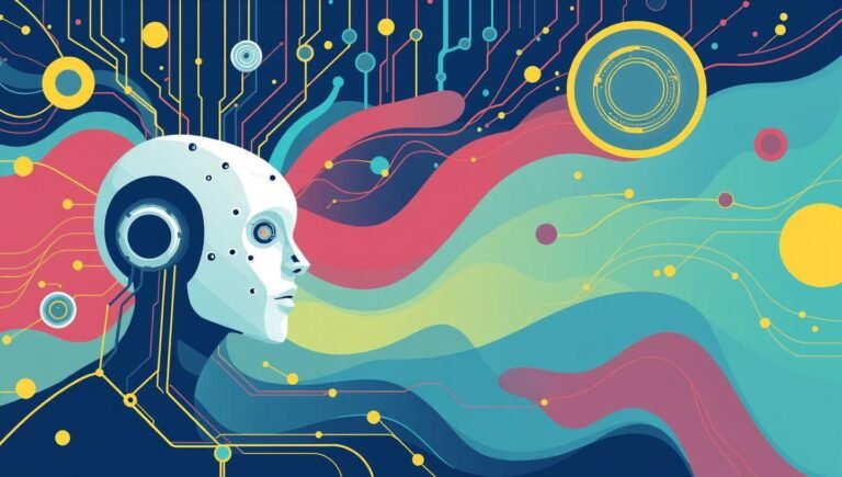 Український прапор майорить на будівлі. Синьо-жовтий стяг на вітрі. Символ України.