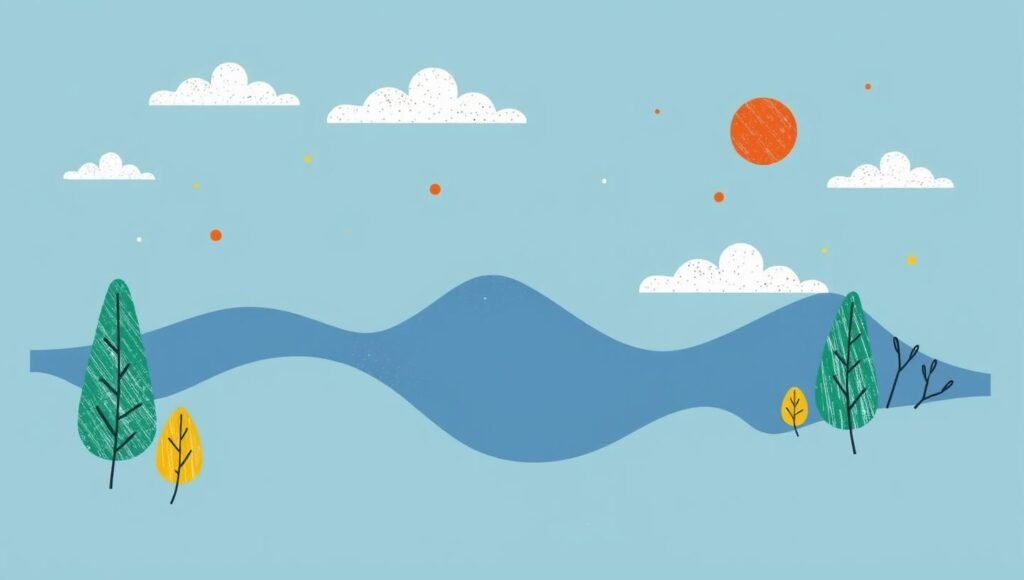 Інтерєр сучасної вітальні: диван, стіл, декор, велике вікно. Затишна атмосфера, світлий простір. Інтерєр сучасної вітальні: диван, стіл, декор, велике вікно. Затишна атмосфера, світлий простір.