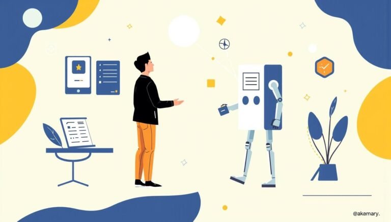 AI Агенти проти Автоматизації: Розбір польотів для розумного вибору Сучасний інтерєр: вітальня з диваном, столом, лампами. Стильний дизайн квартири.