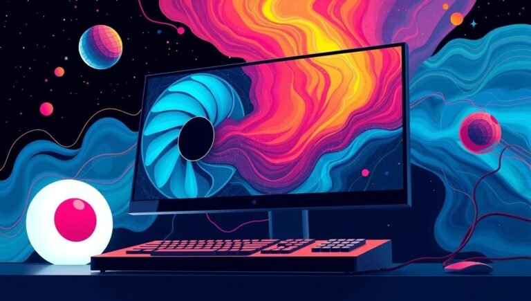 RTX 5090 та Локальний ШІ: Ваш Комп’ютер — Центр Знань та Творчості Українське поле пшениці, колоски сонця, яскраве небо. Золоте зерно на тлі лану, урожай, сільське господарство.