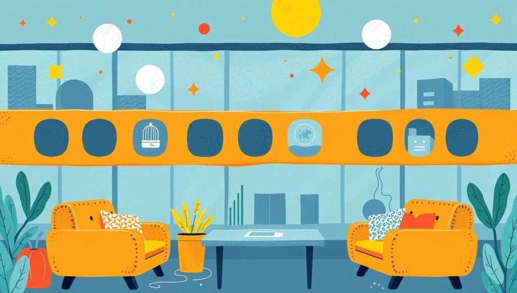 Жінка дивиться на ноутбук. Кухня, сніданок, кава. Сучасний інтерєр. Працює вдома, фріланс, онлайн. Жінка дивиться на ноутбук. Кухня, сніданок, кава. Сучасний інтерєр. Працює вдома, фріланс, онлайн.