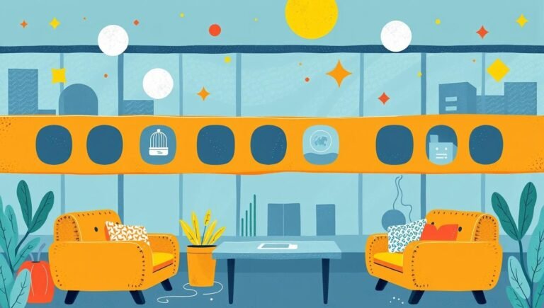 Жінка дивиться на ноутбук. Кухня, сніданок, кава. Сучасний інтерєр. Працює вдома, фріланс, онлайн.