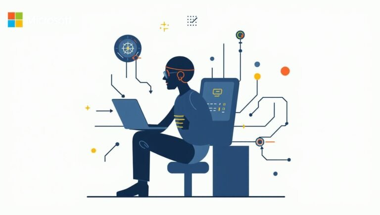 Microsoft Copilot Event: Все, що потрібно знати 🤓 Чорний автомобіль їде дорогою. Авто, асфальт, рух, сонце, пейзаж, подорож, швидкість, небо.