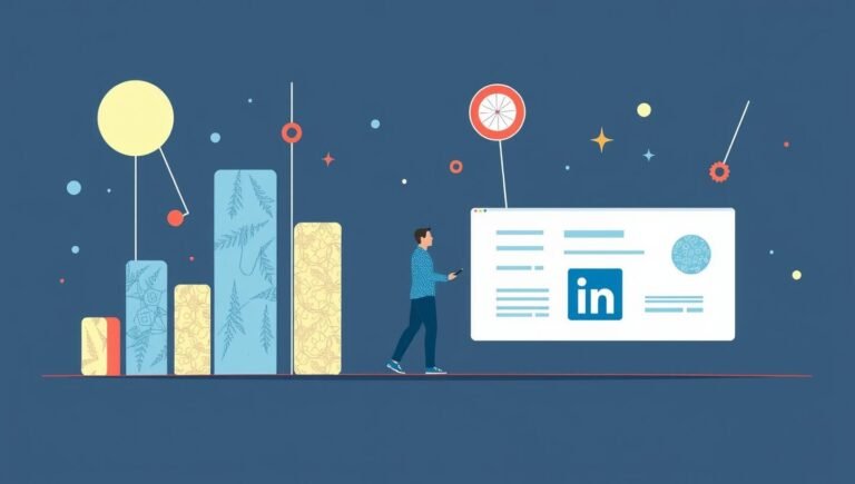 Розкриваємо LinkedIn: Посібник з Вірусності від Холи Тала Футбольне поле, вид зверху. Зелена трава, розмітка поля, спортивний захід. Яскраве сонце висвітлює стадіон.