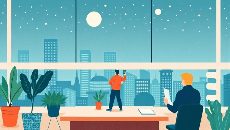 Автоматизація продажів: Посібник з побудови системи, що приносить прибуток Дівчина біля ноутбука, працює в офісі. Стіл, клавіатура, сучасний інтерєр. Бізнес, онлайн робота, фріланс.