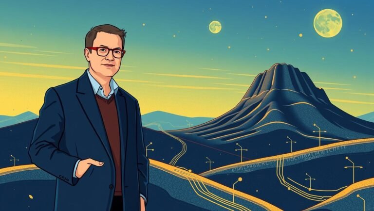 Майбутнє AI: Розмова з CEO Microsoft AI Мустафою Суліманом Чорний кіт сидить на дивані. Пухнастий кіт з зеленими очима. Диван, кіт, диванний кіт.