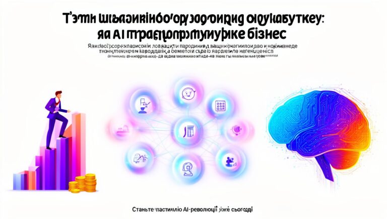 П’ять Шляхів до Цифрового Процвітання: Як Штучний Інтелект Трансформує Бізнес, і Ваш Шлях до Цього eb21f446 9184 4e33 99ce f8e762a6050b