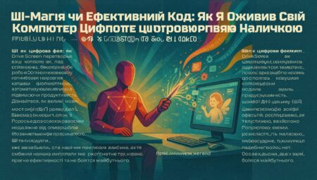 ШІ для Юнікорнів|ШІ-Магія чи Ефективний Код: Як Я “Оживив” Свій Комп’ютер Цифровою Чарівною Паличкою