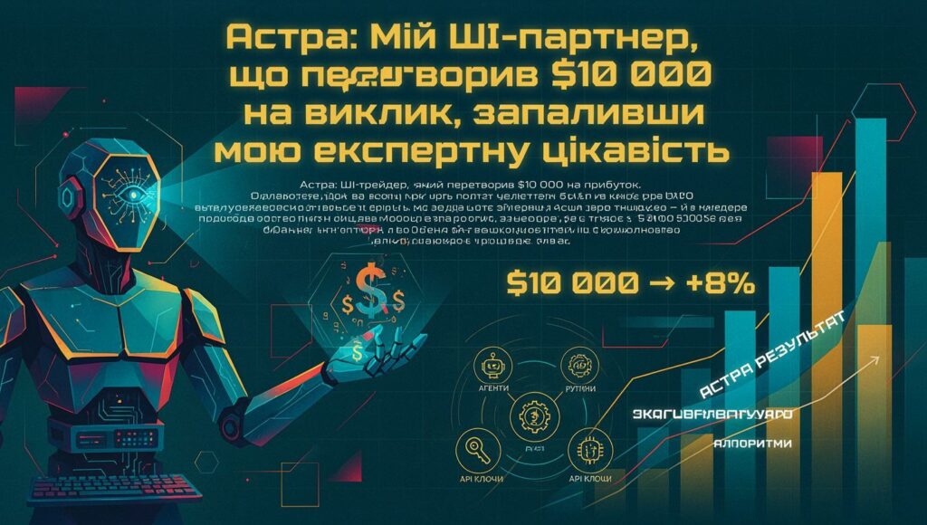 ШІ для Юнікорнів | **Астра: Мій ШІ-партнер, що перетворив $10 000 на виклик, запаливши мою експертну цікавість**