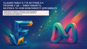 ШІ для Юнікорнів|Claude Fable 5.1 та Mythos 5.1: Прорив у ШІ – Ефективність, Безпека та Нові Можливості для Бізнесу