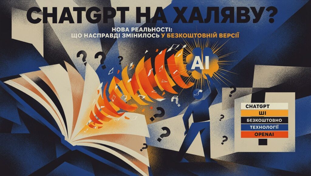 ШІ для Юнікорнів|ChatGPT на халяву? Нова реальність: що насправді змінилось у безкоштовній версії