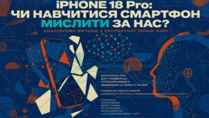 ШІ для Юнікорнів|iPhone 18 Pro: Чи навчиться смартфон “мислити” за нас? Аналізуємо витоки з експертної точки зору