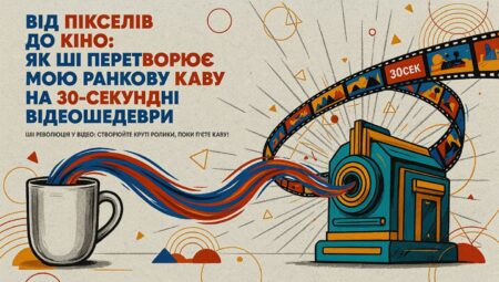 ШІ для Юнікорнів|Від пікселів до кіно: Як AI перетворює мою ранкову каву на 30-секундні відеошедеври